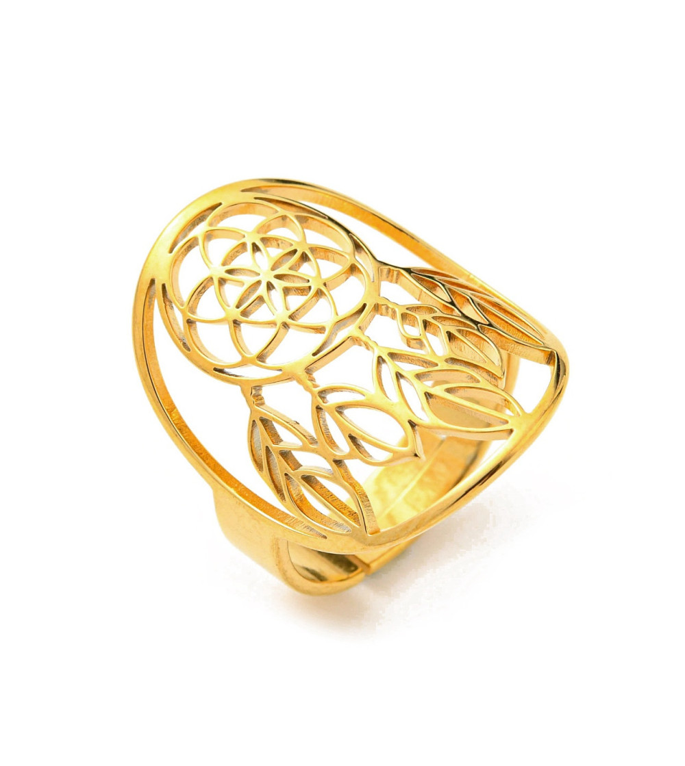 Anillo Atrapasueños, plateado o dorado